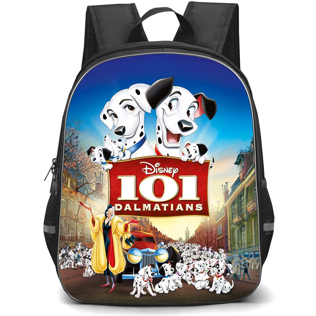 101 Dalmatians Backpack StudentPack - 101 Dalmatians 1961 Movie Poster