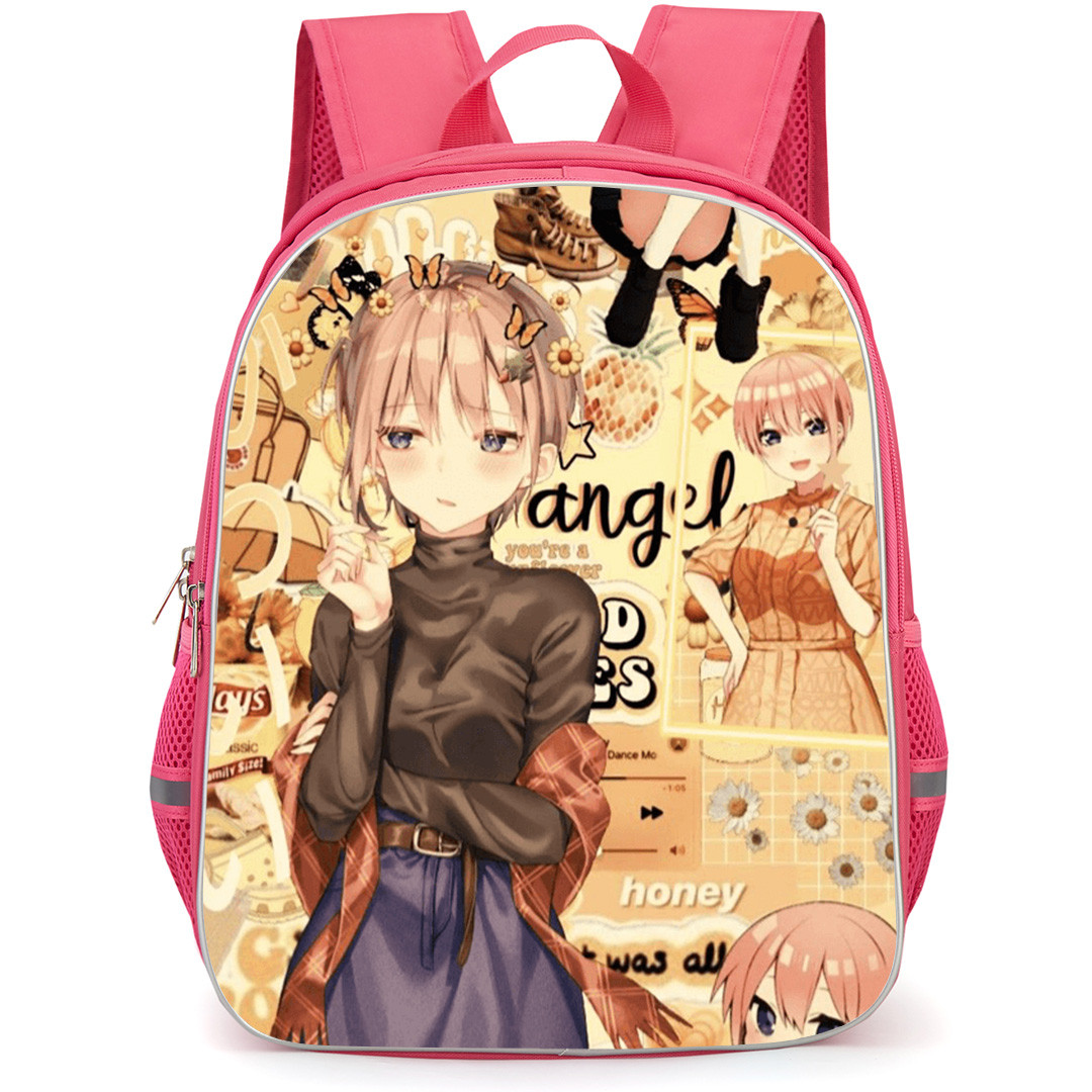 The Quintessential Quintuplets Ichika Nakano Backpack School Bag StudentPack - Ichika Nakano Different Outfits and Poses Artwork