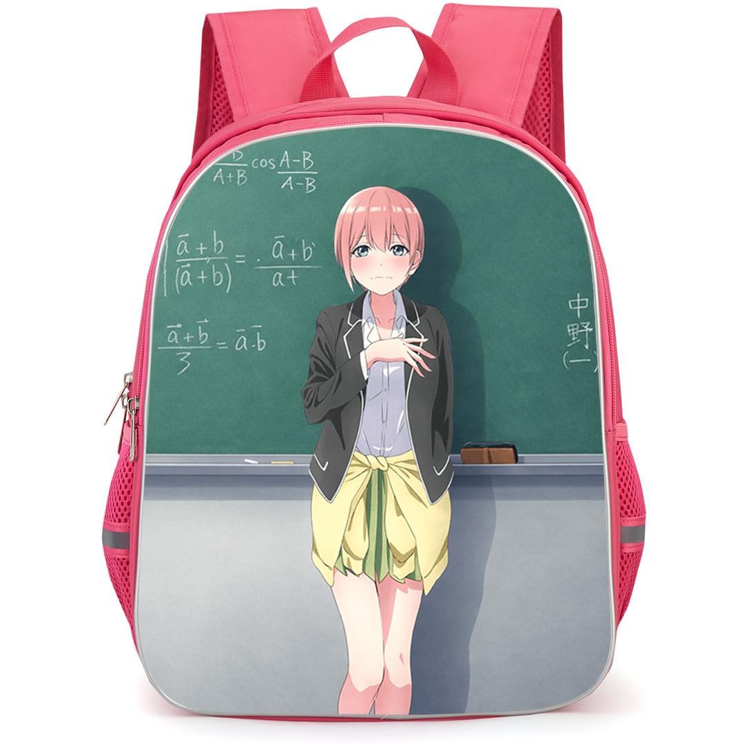 The Quintessential Quintuplets Ichika Nakano Backpack School Bag StudentPack - Ichika Nakano Confession Scene in an Empty Classroom Artwork