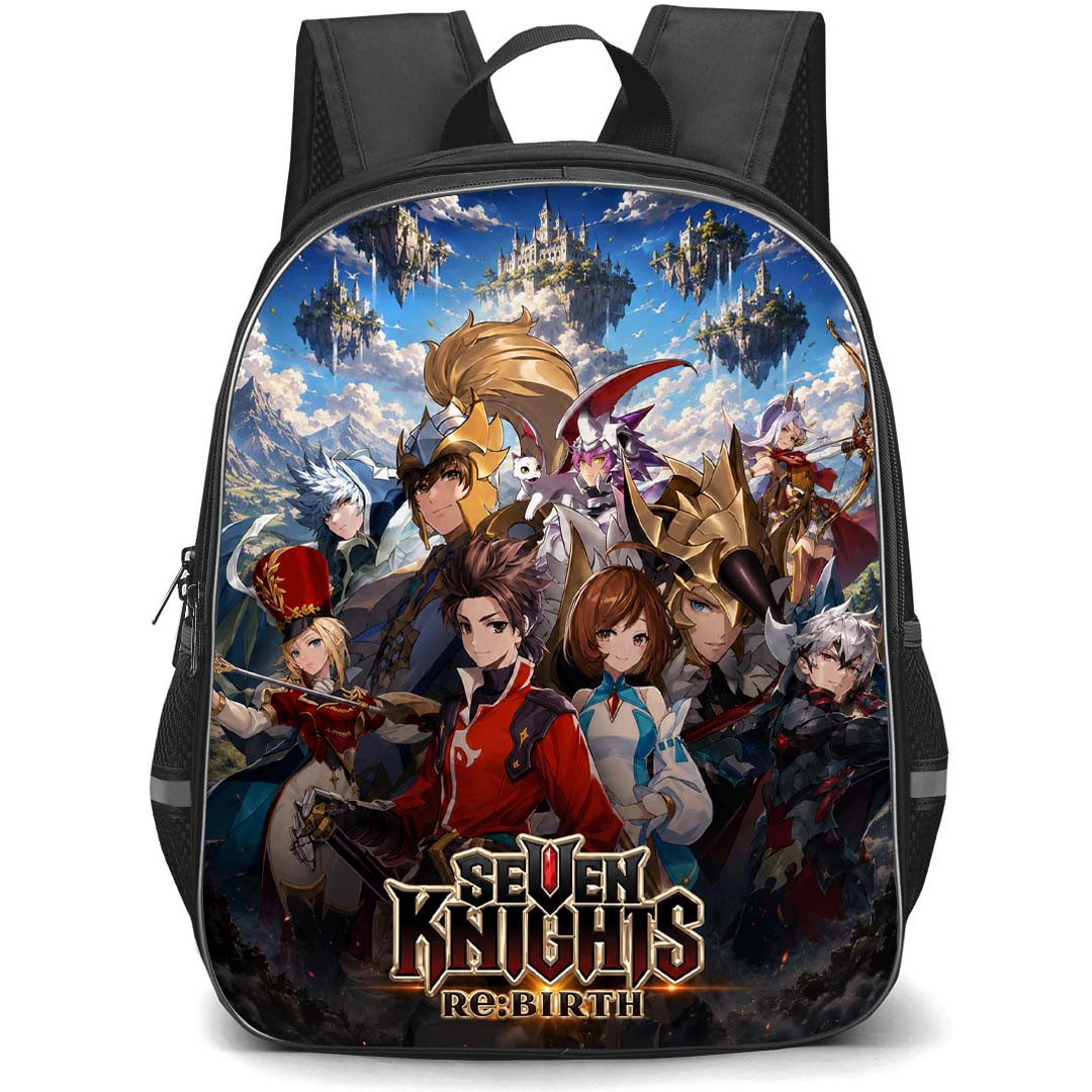 Seven Knights Backpack School Bag StudentPack - Seven Knights Characters Rebirth Series Poster