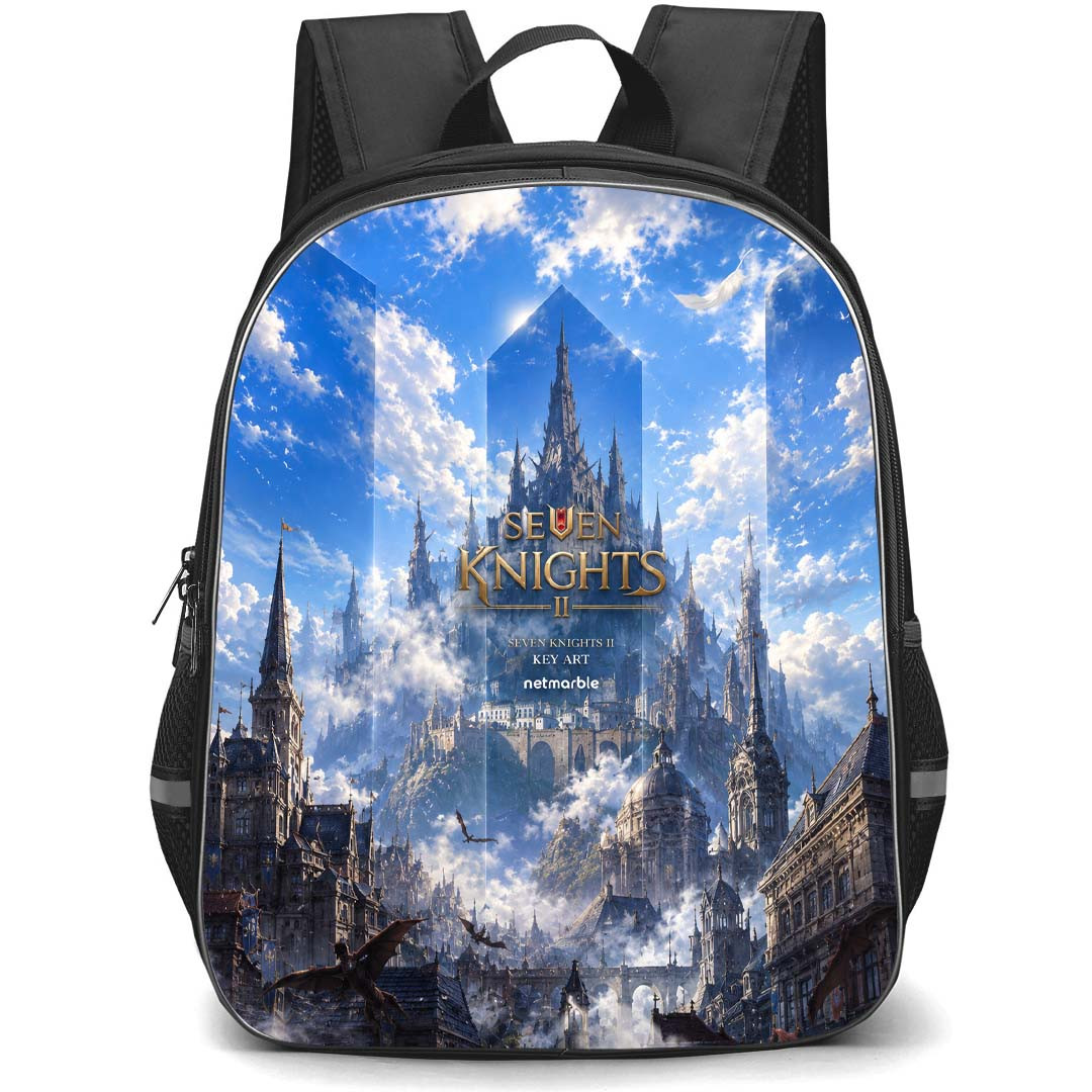 Seven Knights Backpack School Bag StudentPack - Seven Knights Game Poster