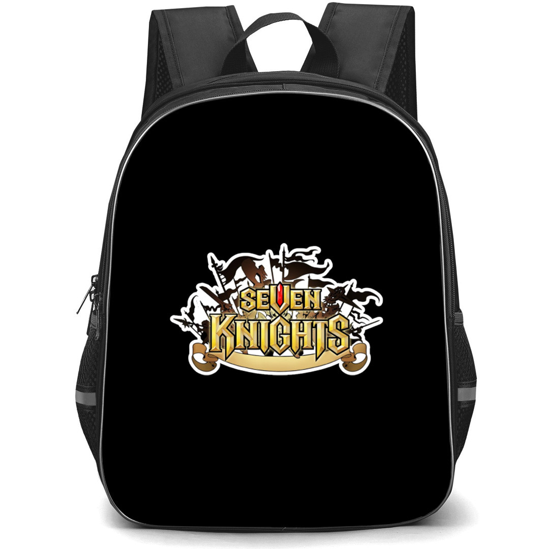 Seven Knights Backpack School Bag StudentPack - Seven Knights Series Logo Sticker