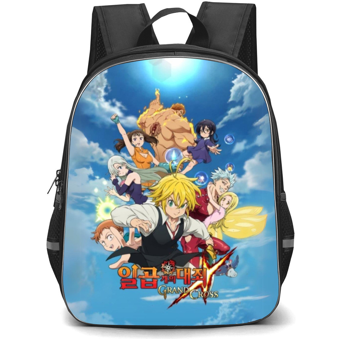 The Seven Deadly Sins Backpack Student Pack - Characters Grand Cross Series Poster