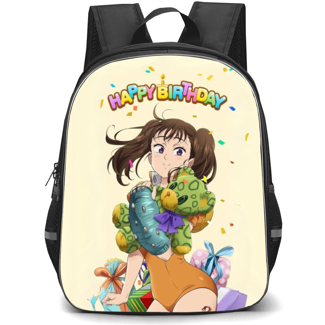 The Seven Deadly Sins Diane Backpack Student Pack - Diane Birthday Portrait Poster