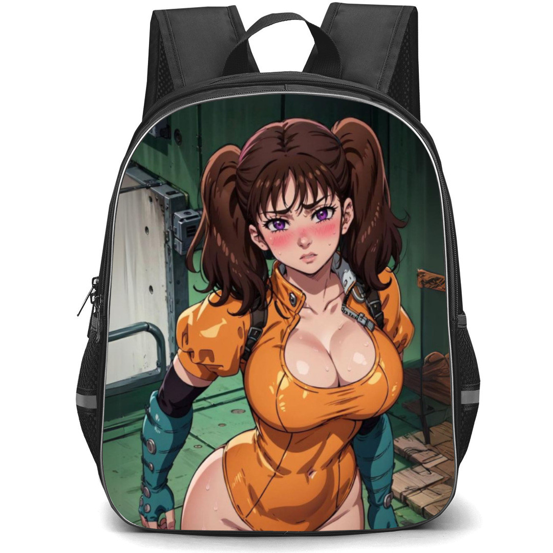 The Seven Deadly Sins Diane Backpack Student Pack - Diane Blush Cute Portrait