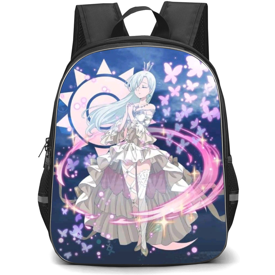 The Seven Deadly Sins Elizabeth Backpack Student Pack - Elizabeth Goddess Butterfly Poster