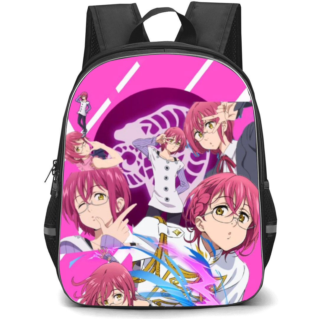 The Seven Deadly Sins Gowther Backpack Student Pack - Gowther Goofy Portrait Collage