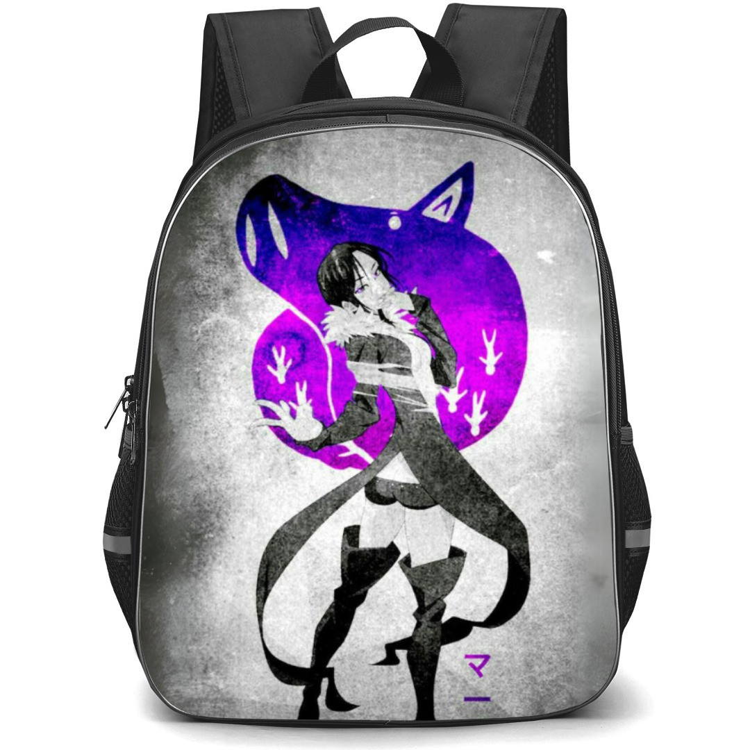 The Seven Deadly Sins Merlin Backpack Student Pack - Merlin Grunge Portrait Gray