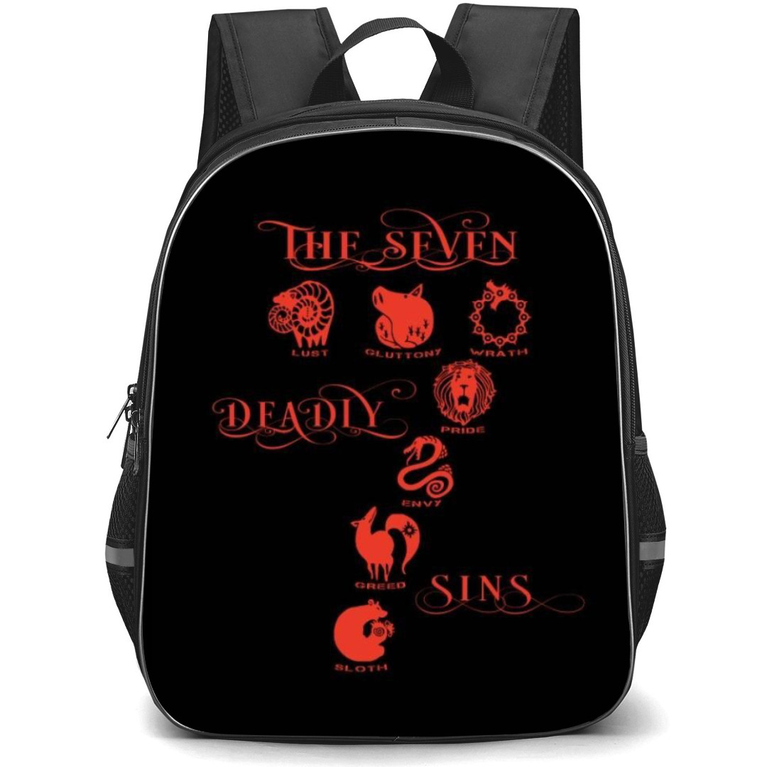 The Seven Deadly Sins Backpack Student Pack - Sins Series Logo