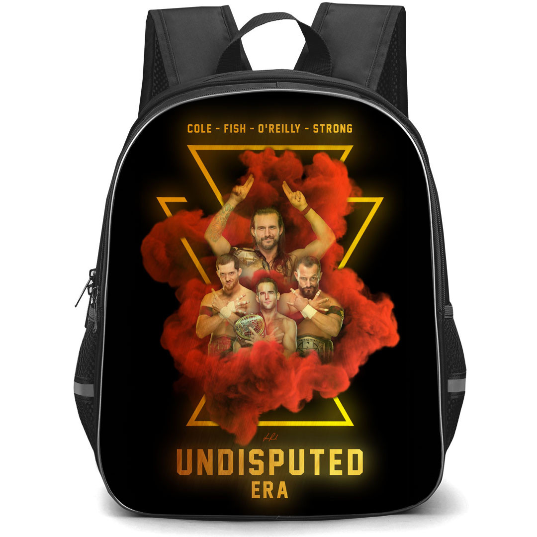 AEW Backpack StudentPack - AEW Cole Fish ORelly And Strong Undisputed Era Poster