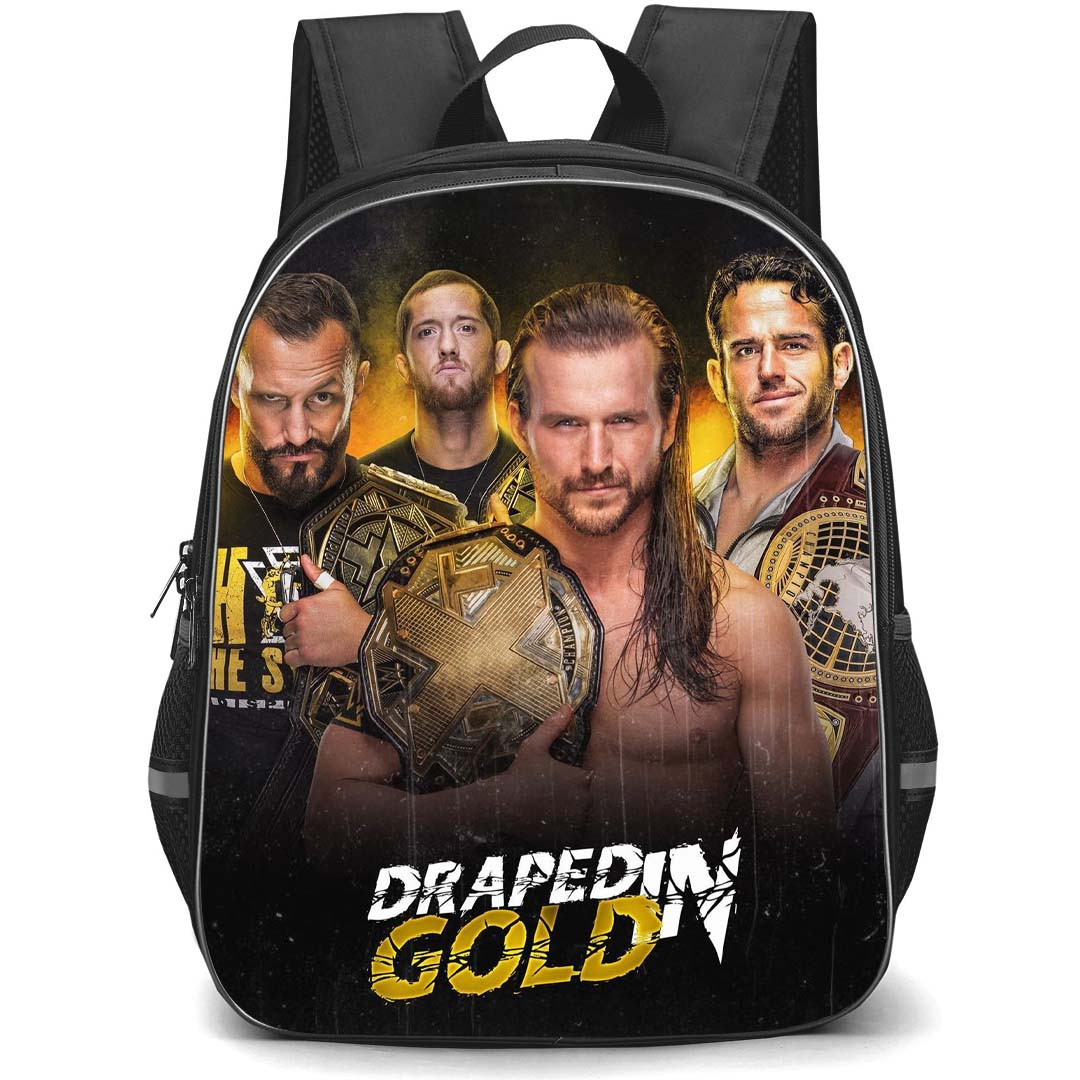 AEW Backpack StudentPack - AWE Draped In Gold Poster