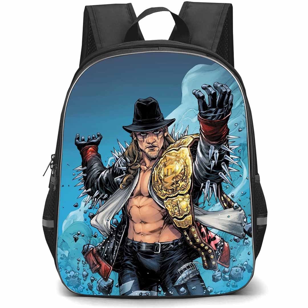 AEW Chris Jericho Backpack StudentPack - Chris Jericho AEW x DC Comics Poster