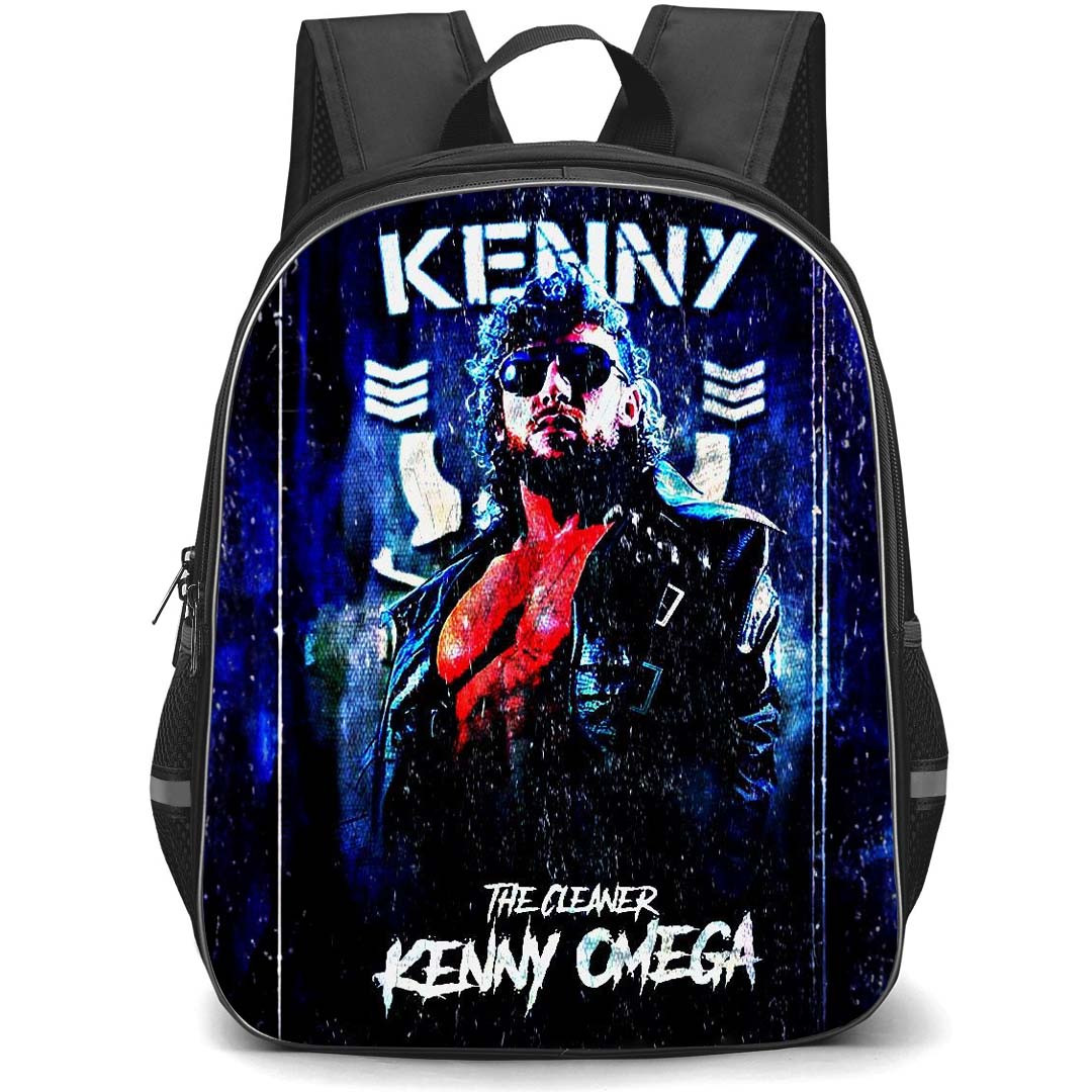 AEW Kenny Omega Backpack StudentPack - Kenny Omega RENDE Wrestling Champion Poster