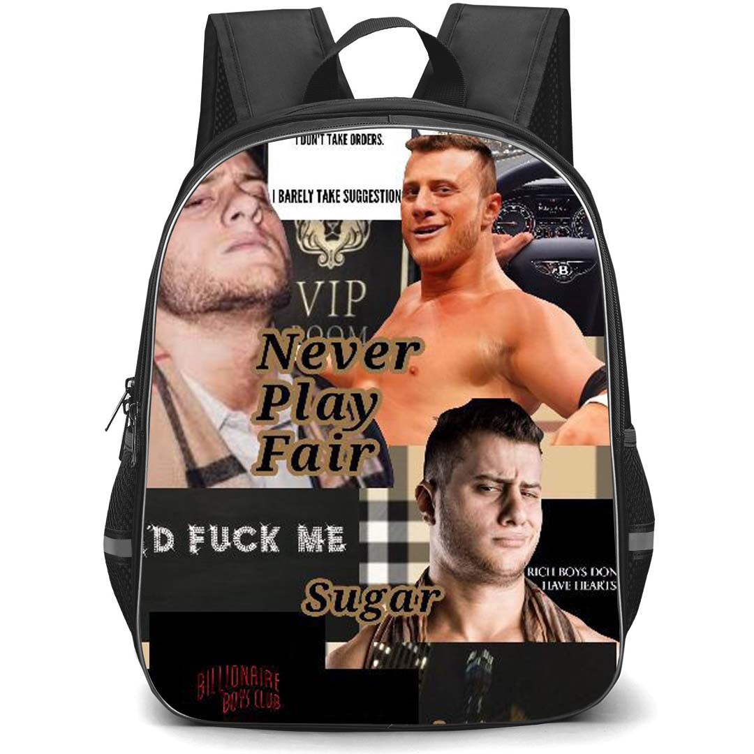 AEW MJF Backpack StudentPack - MJF Stories Never Play Fair Poster