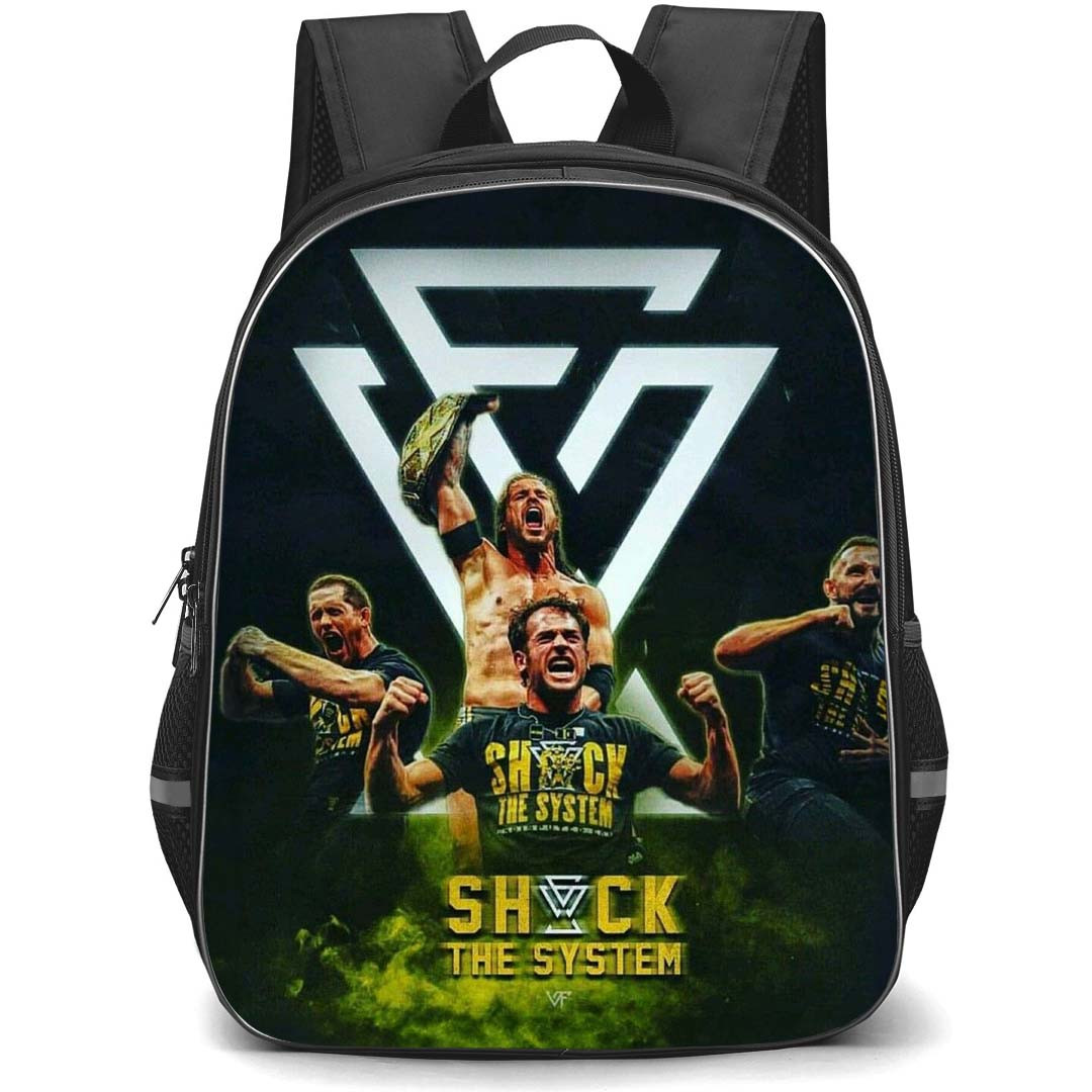AEW Backpack StudentPack - AEW Shock The System Poster