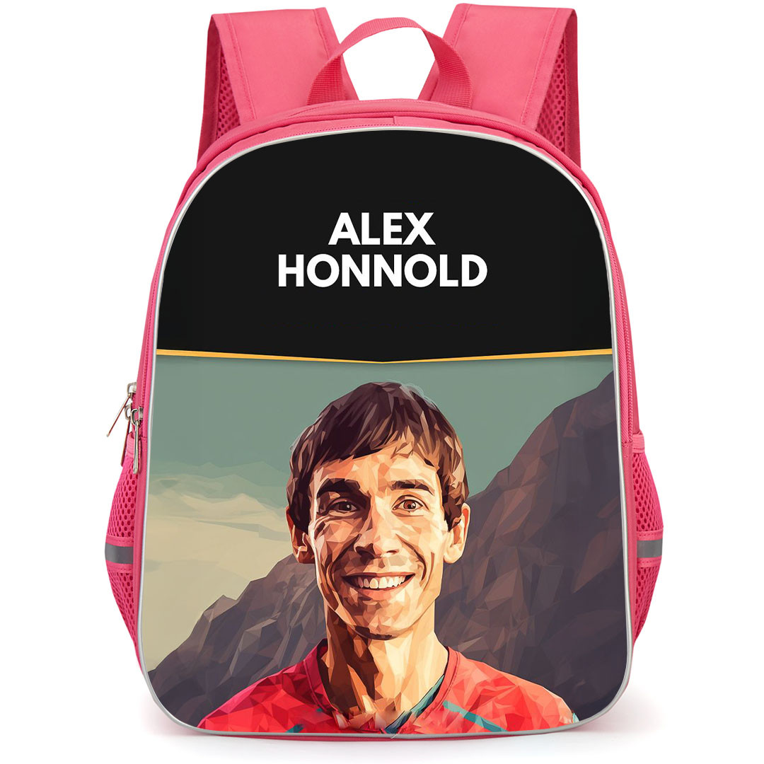 Alex Honnold Backpack School Bag StudentPack - Alex Honnold Wpap Popart Portrait Poster