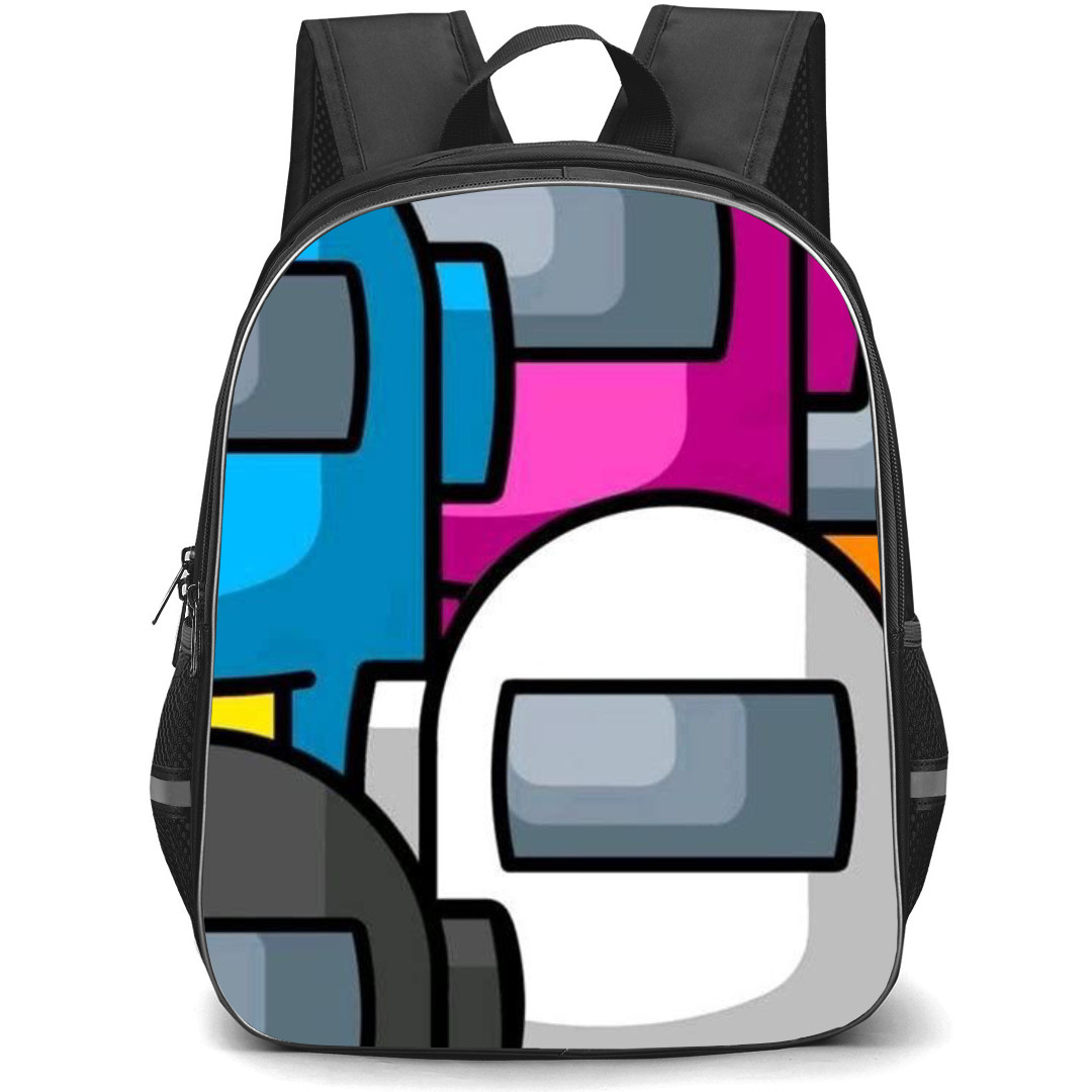 Among Us Backpack StudentPack - Among Us Crewmate Heads