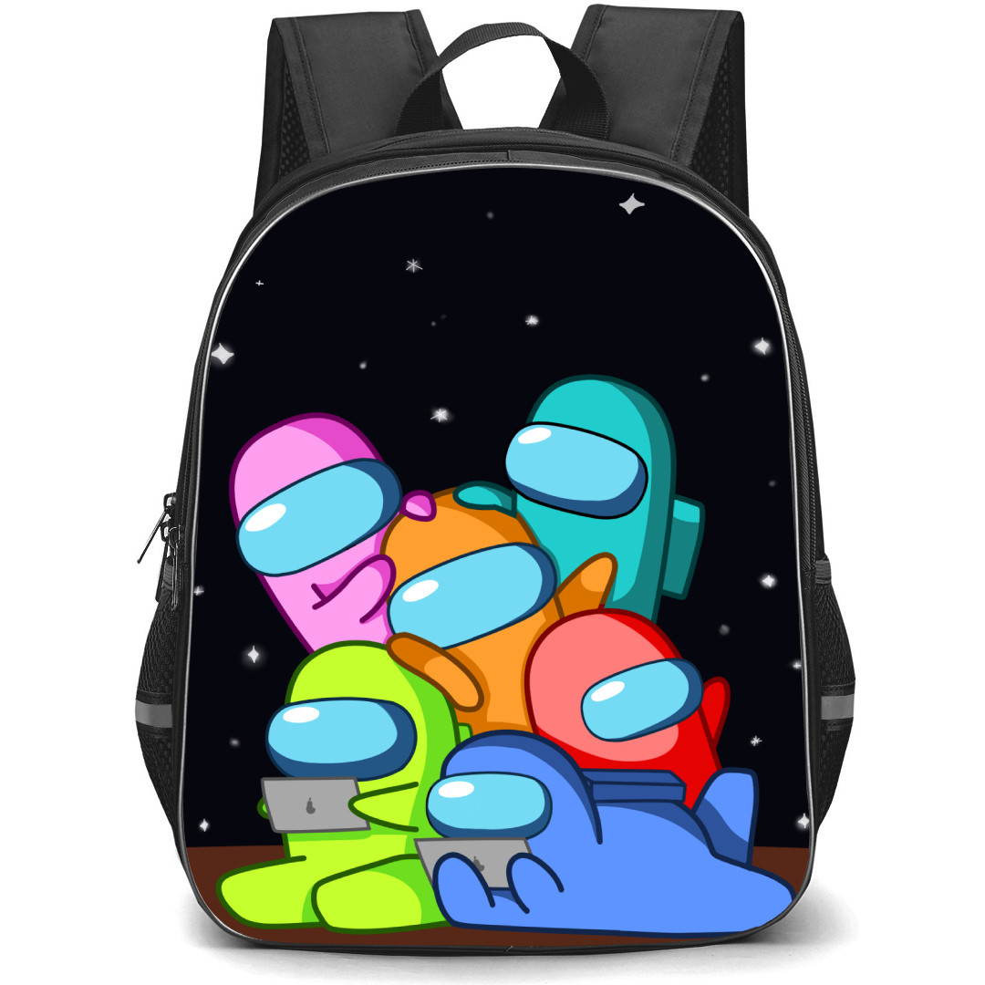 Among Us Backpack StudentPack - Among Us Crewmates In Space