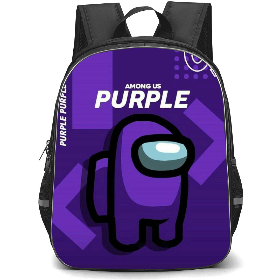 Among Us Purple Backpack StudentPack - Among Us Purple