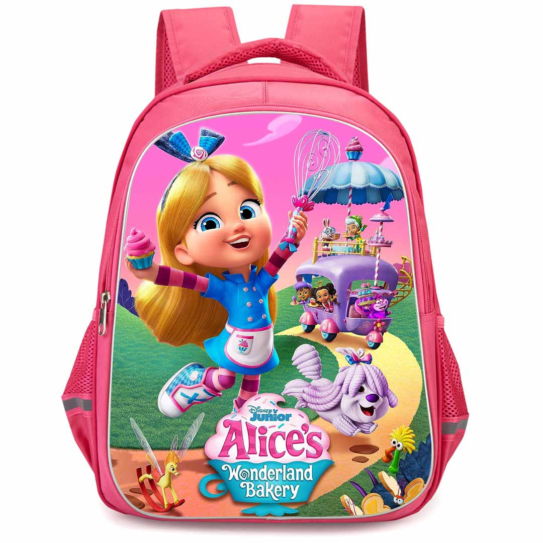 Alice's Wonderland Bakery Alice Backpack StudentPack - Alice Holding Ice Cream Poster