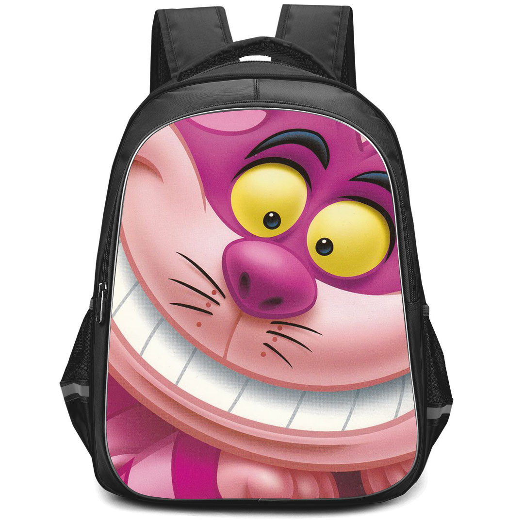 Alice's Wonderland Bakery Cheshire Cat Backpack StudentPack - Cheshire Cat Smiling PostCard