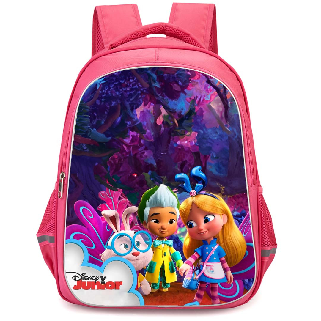 Alice's Wonderland Bakery Backpack StudentPack - Alice's Wonderland Bakery Fergie Rosa And Alice Poster