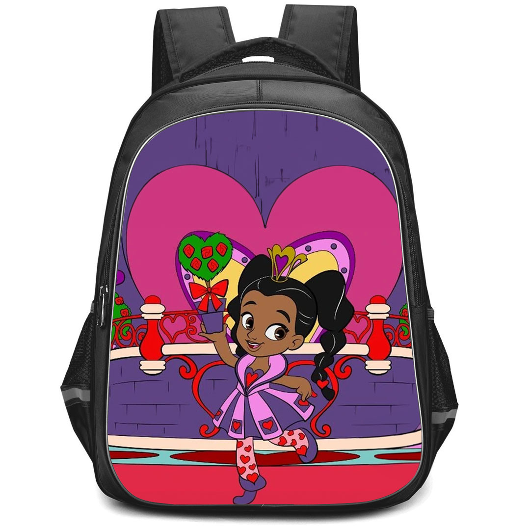 Alice's Wonderland Bakery Princess Rosa Backpack StudentPack - Princess Rosa Dancing Poster Cartoon Art