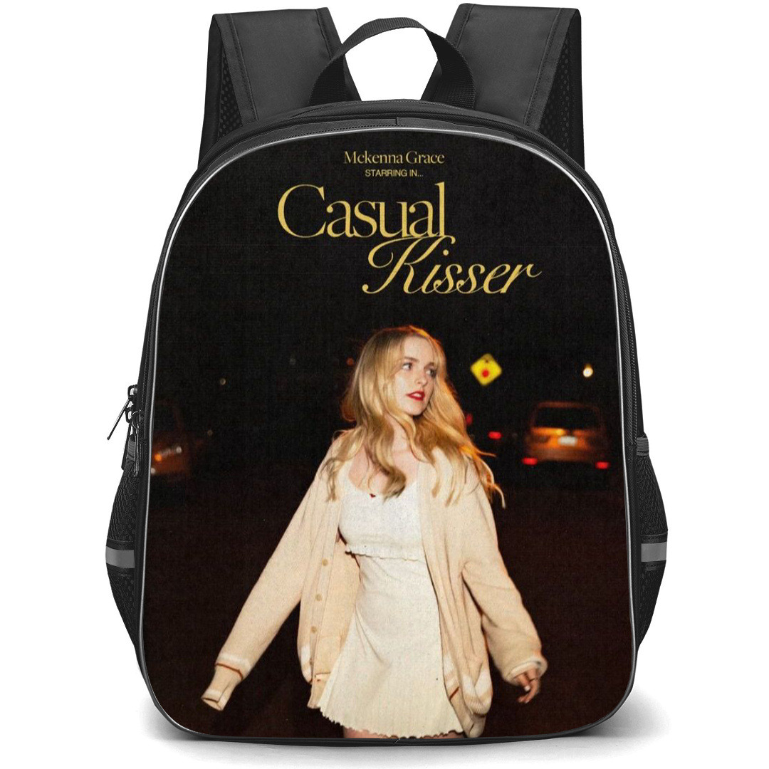 Mckenna Grace Backpack School Bag StudentPack - Mckenna Grace Casual Kisser Portrait Poster
