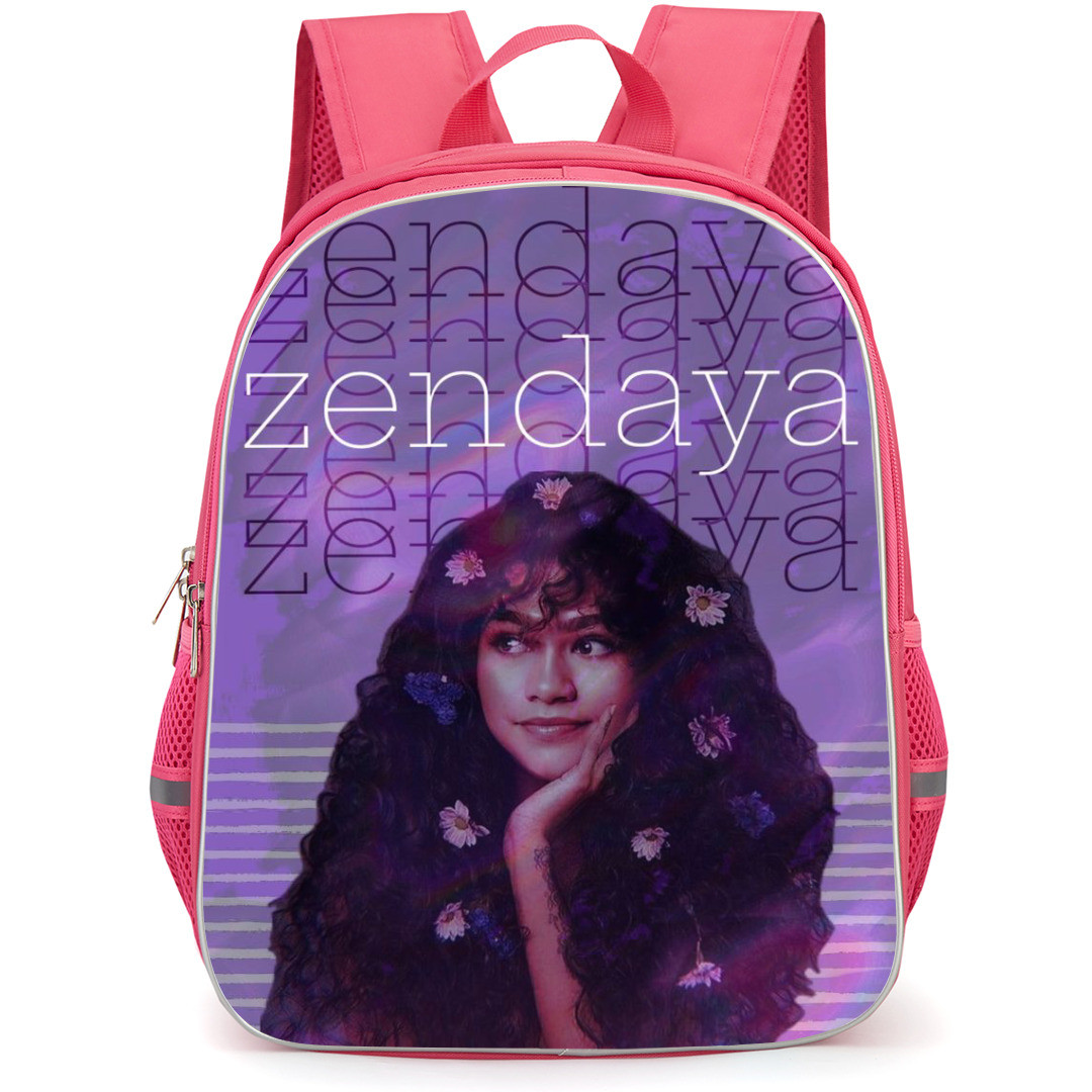 Zendaya Backpack School Bag StudentPack - Zendaya Flower Girl Portrait Poster
