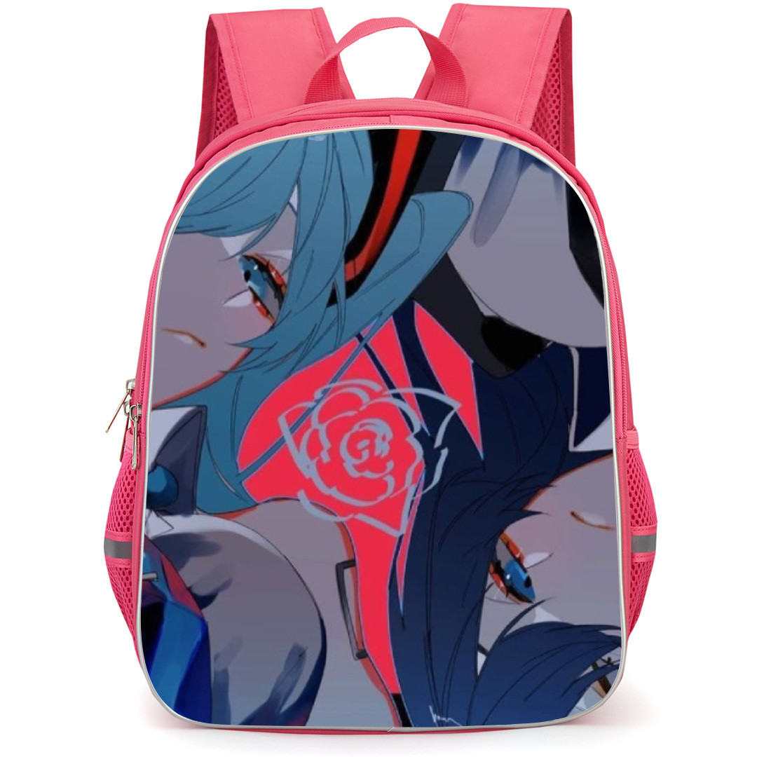 Ado Backpack StudentPack - Ado & Hatsune Miku Rose in the Middle