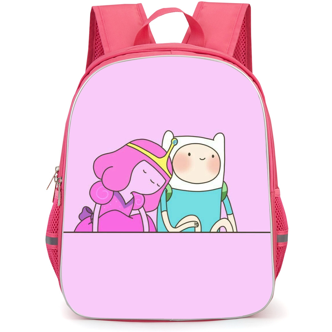 Adventure Time Princess Bubblegum School Backpack StudentPack - Princess Bubblegum And Finn Illustration