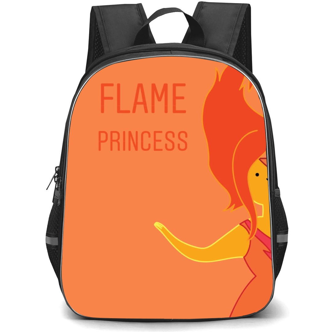 Adventure Time Flame Princess School Backpack StudentPack - Flame Princess Half Face Portrait
