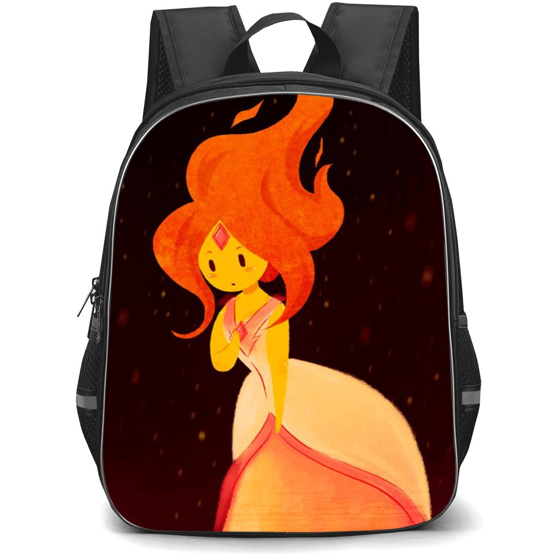 Adventure Time Flame Princess School Backpack StudentPack - Flame Princess Side Portrait