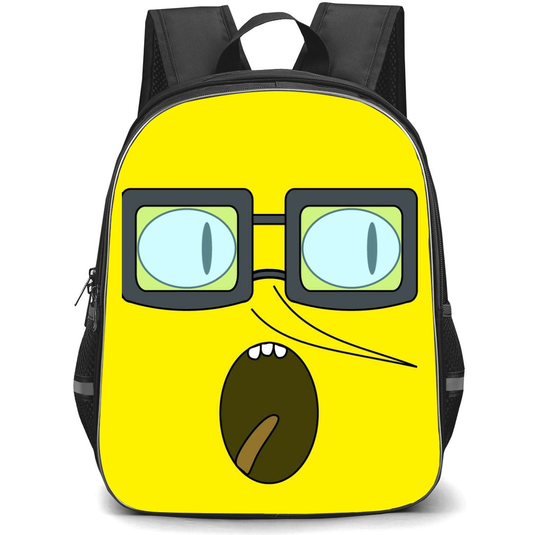Adventure Time Earl Of Lemongrab School Backpack StudentPack - Earl Of Lemongrab Face Illustration
