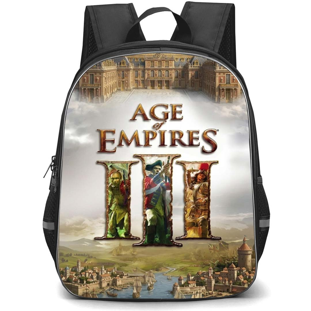 Age Of Empires Backpack School Bag StudentPack - Age Of Empires 3 Game Cover Art
