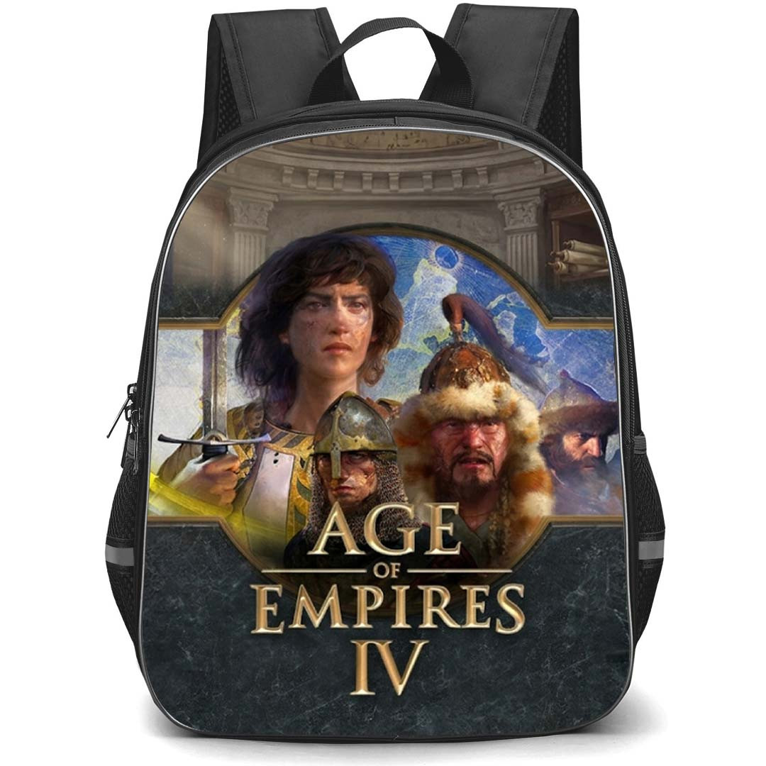 Age Of Empires Backpack School Bag StudentPack - Age Of Empires 4 Game Cover Art