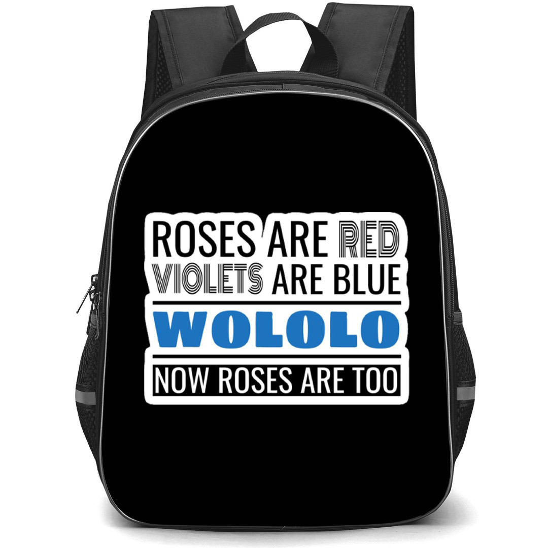 Age Of Empires Backpack School Bag StudentPack - Age Of Empires Joke Phrase Sticker