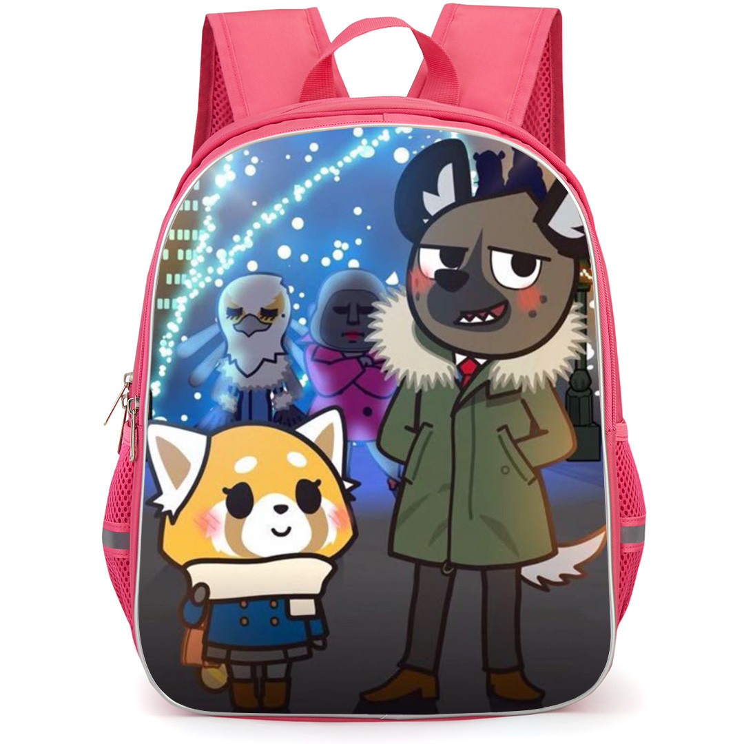 Aggretsuko Backpack School Bag StudentPack - Retsuko And Haide Date Christmas