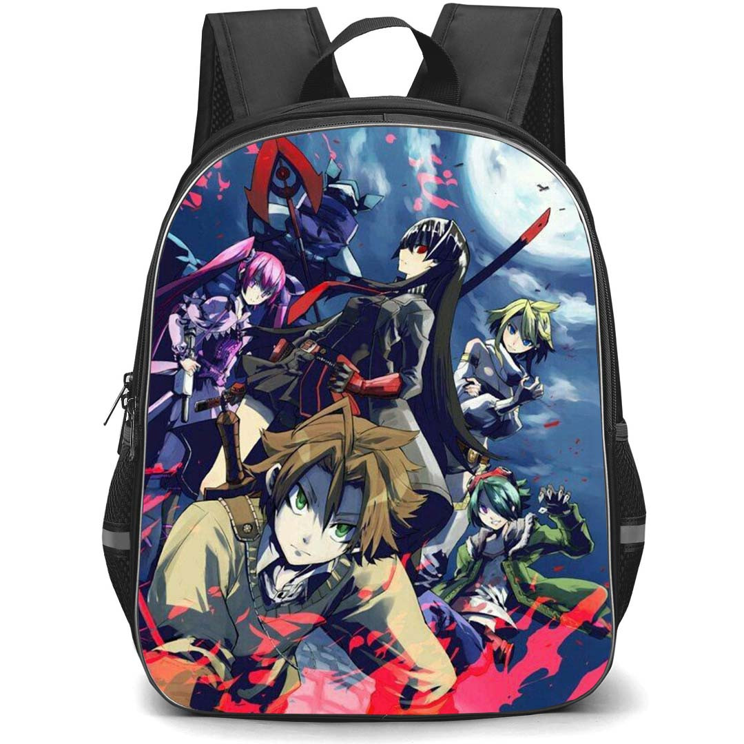 Akame Ga Kill Backpack School Bag StudentPack - Akame Ga Kill Characters Fierce Pose Portrait Poster