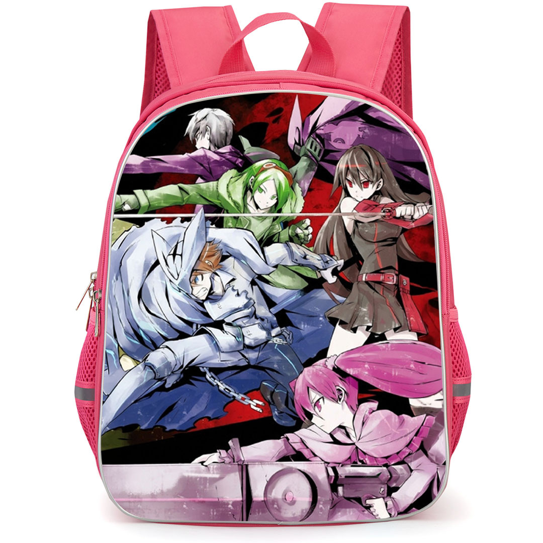 Akame Ga Kill Backpack School Bag StudentPack - Akame Ga Kill Characters Night Raid Combat Poster
