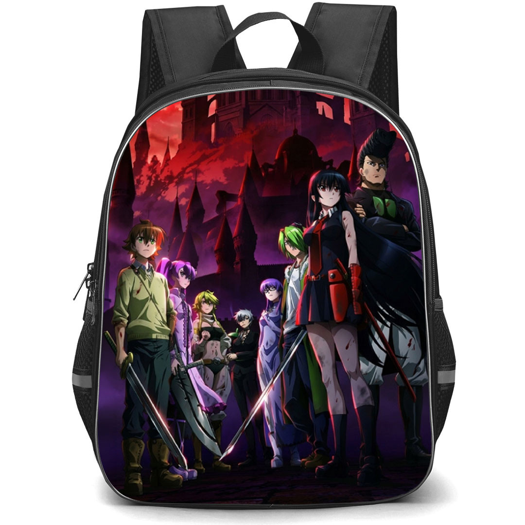 Akame Ga Kill Backpack School Bag StudentPack - Akame Ga Kill Characters Night Raid Fierce Poster