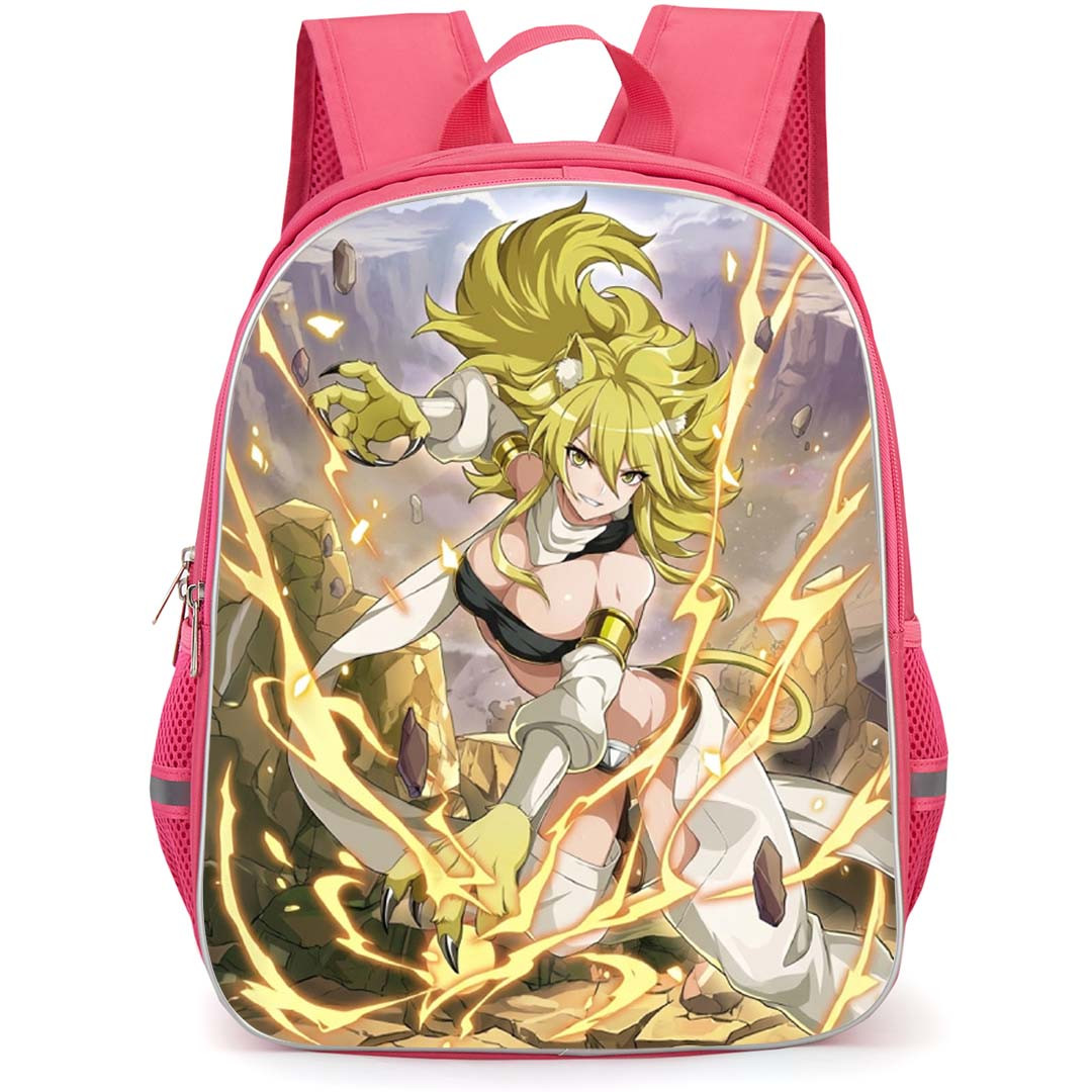 Akame Ga Kill Leone Backpack School Bag StudentPack - Leone Power Fierce Portrait