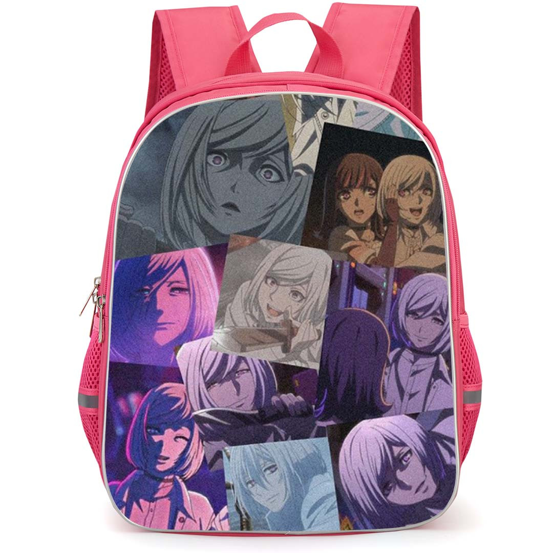 Akudama Drive Cutthroat Backpack School Bag StudentPack - Cutthroat Different Scenes Portrait Collage