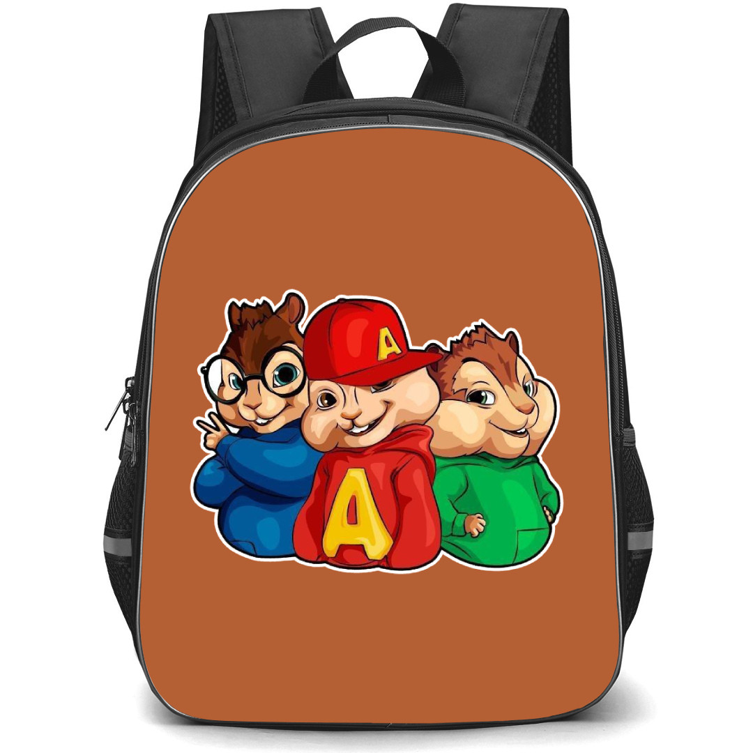 Alvin And The Chipmunks Backpack StudentPack - Characters Avatar White Background