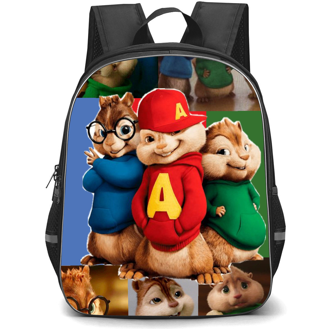 Alvin And The Chipmunks Backpack StudentPack - Characters Scenes Collage