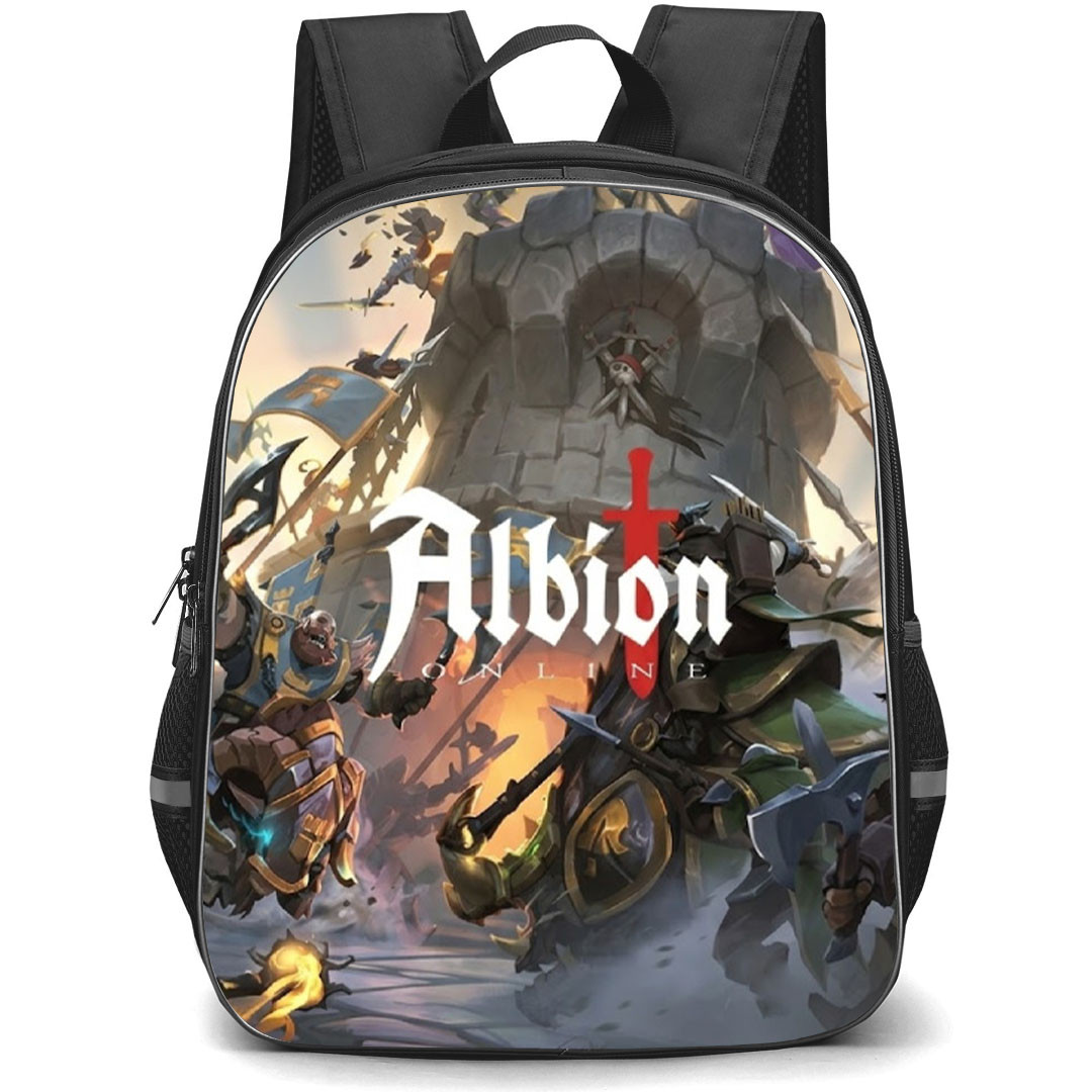 Albion Online Backpack School Bag StudentPack - Albion Online Call To Arms Game Cover Art