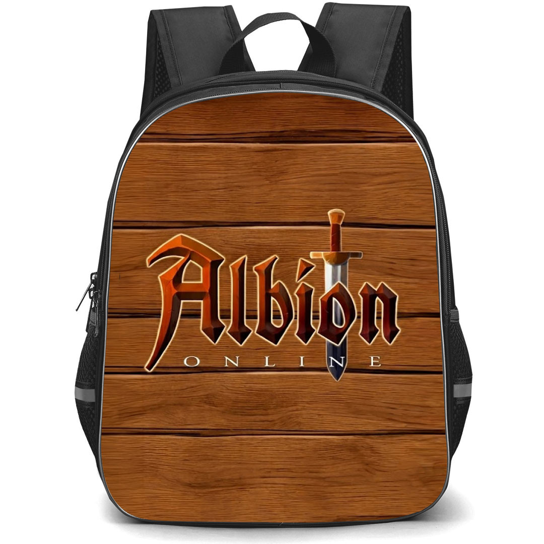 Albion Online Backpack School Bag StudentPack - Albion Online Wooden Game Cover Art