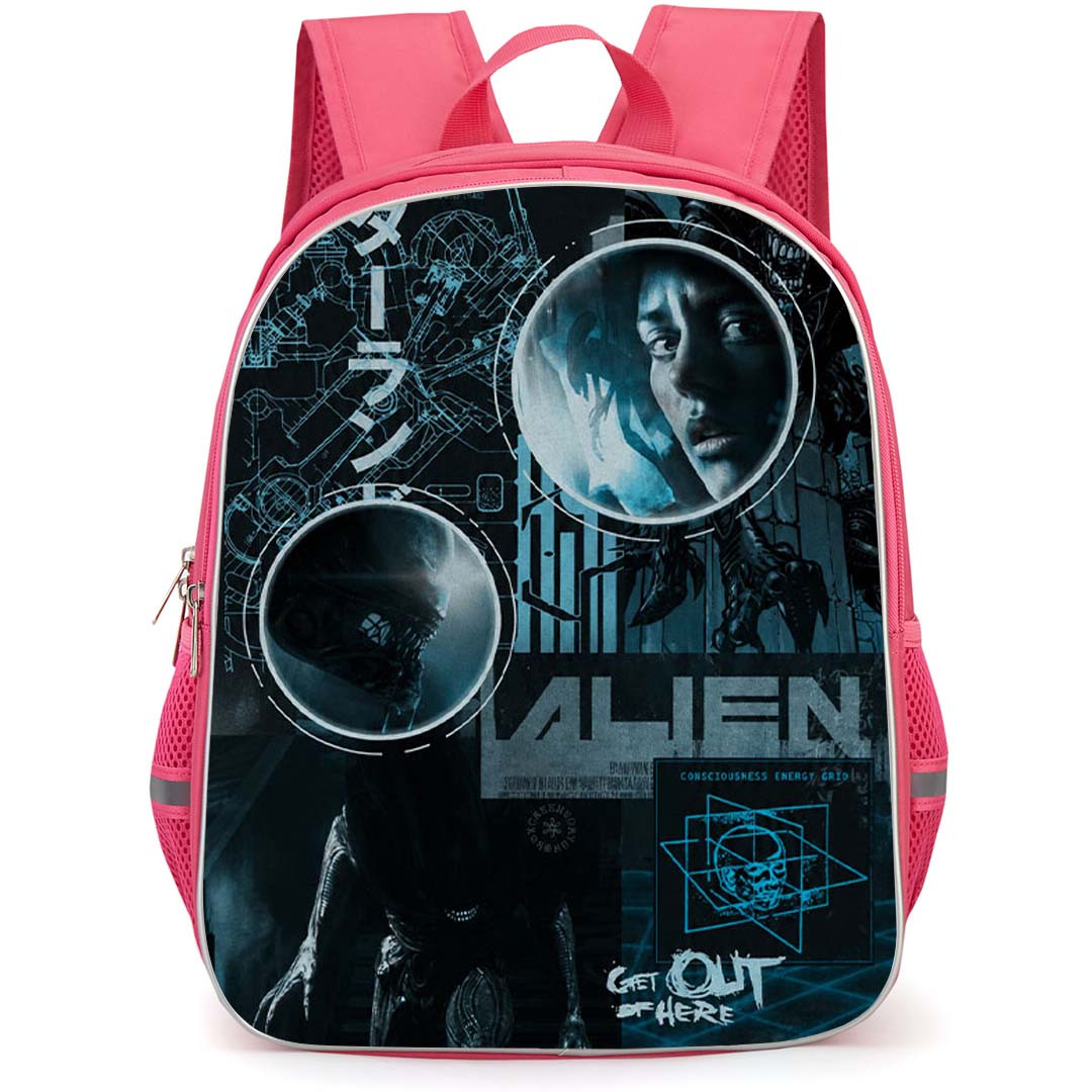 Alien Isolation Backpack School Bag StudentPack - Alien Isolation Sci-Fi Collage Poster