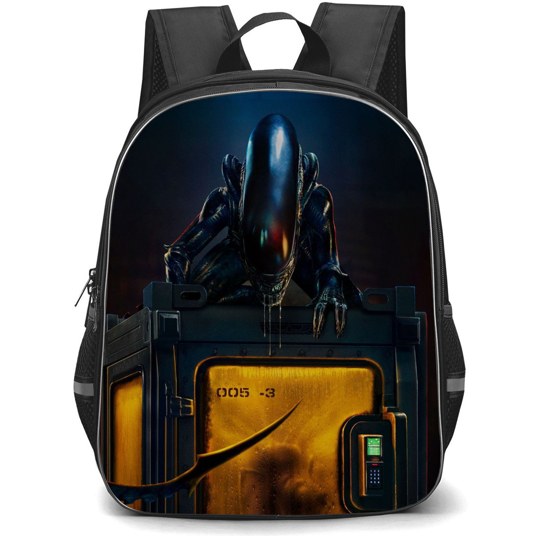 Aliens Backpack StudentPack - 005 Box Crate Alien Drool Poster