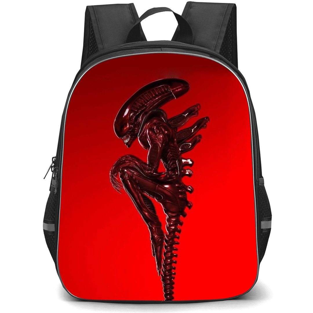 Aliens Backpack StudentPack - Alien Romulus Side Portrait Red Series Poster